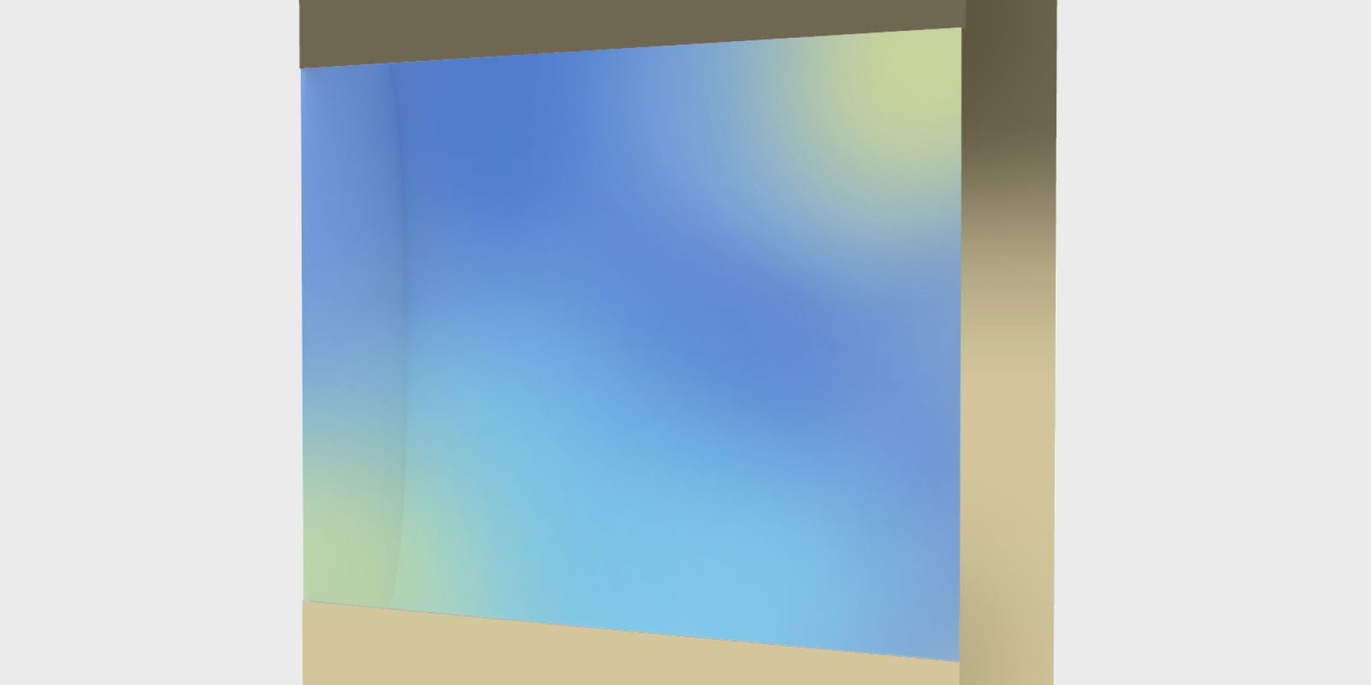 ORA BLU Pollice Light Gallery Limited Edition ottone lucido